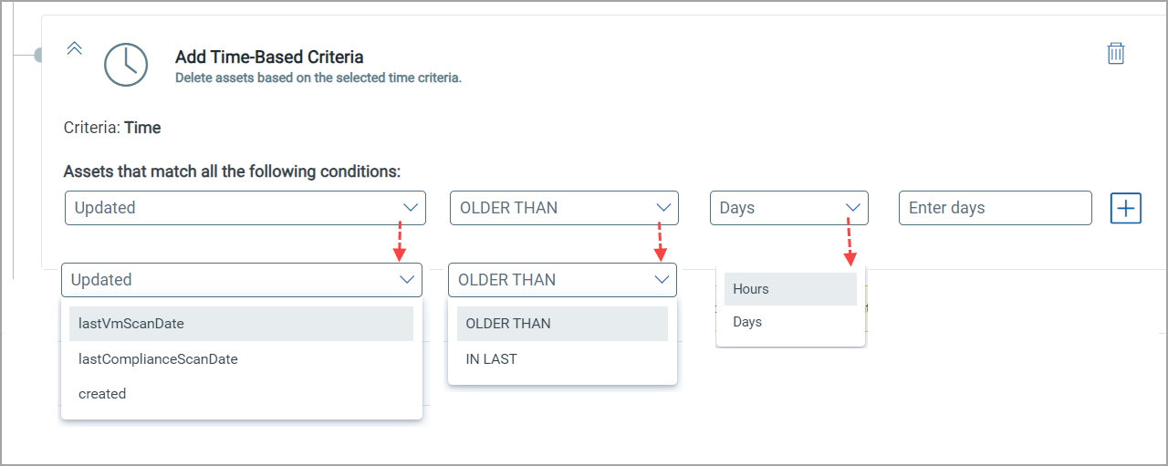 Time Based Purge Criteria.